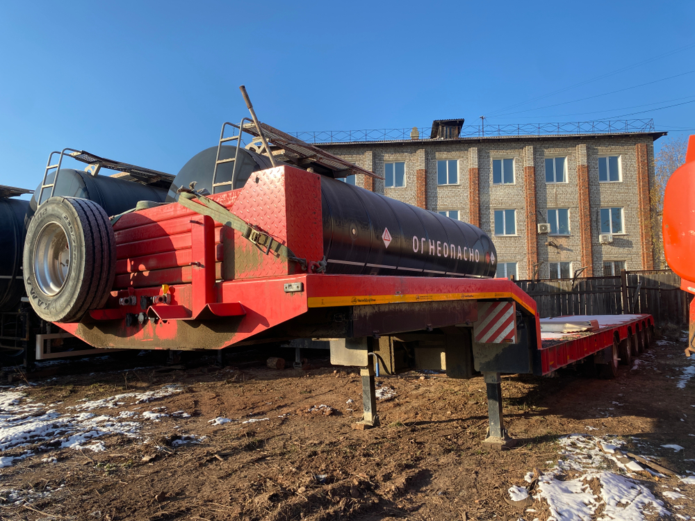 ЧДМ 9438* Полуприцеп тяжеловоз 5 осей 943856-0000010 (Раздвижной)