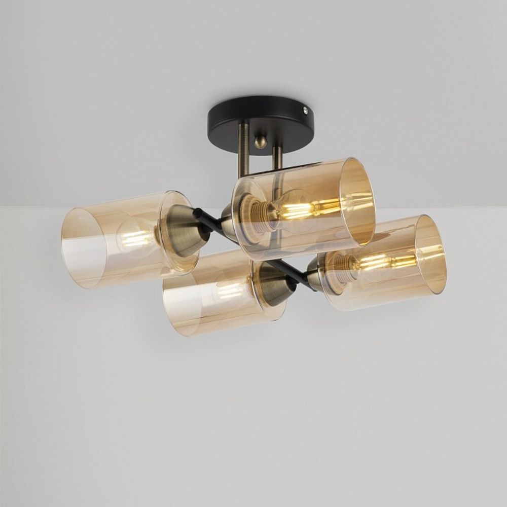 Люстра на штанге Freya Glow FR5129PL-04B