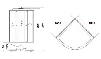 Душевая кабина Niagara NG-7509