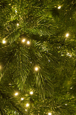 Ель искусственная с лампочками Императрица ELITE (лампочки - капля росы)