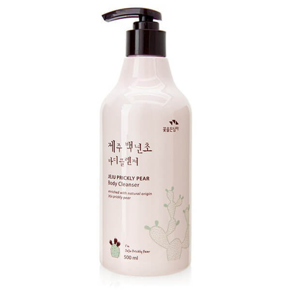 Увлажняющий гель для душа с экстрактом колючей груши Flor de Man Jeju Prickly Pear Body Cleanser 500 мл