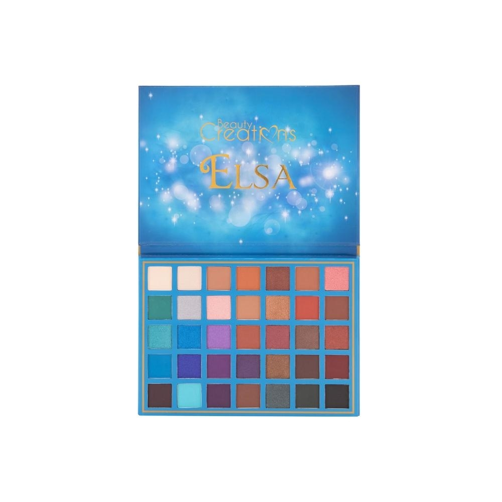 Beauty Creations Палитра высокопигментированных теней Elsa Eyeshadow Palette