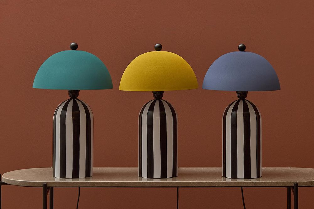 Светильник настольный Anniken, Ø25х38 см, лайм