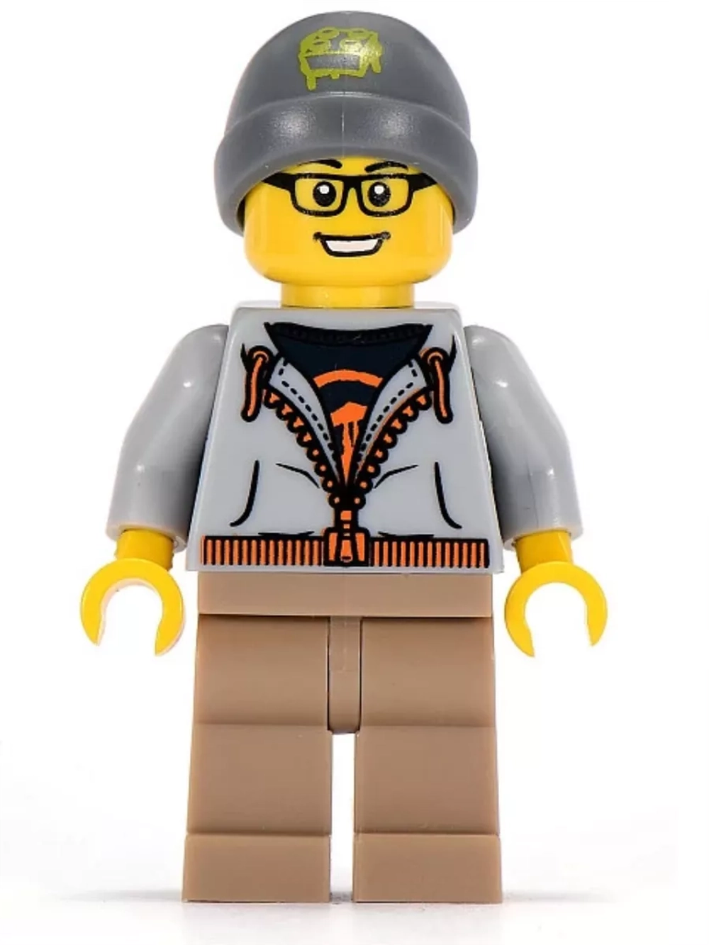 LEGO Minifigures 8804 4 серия ЛЕГО Уличный скейтбордист
