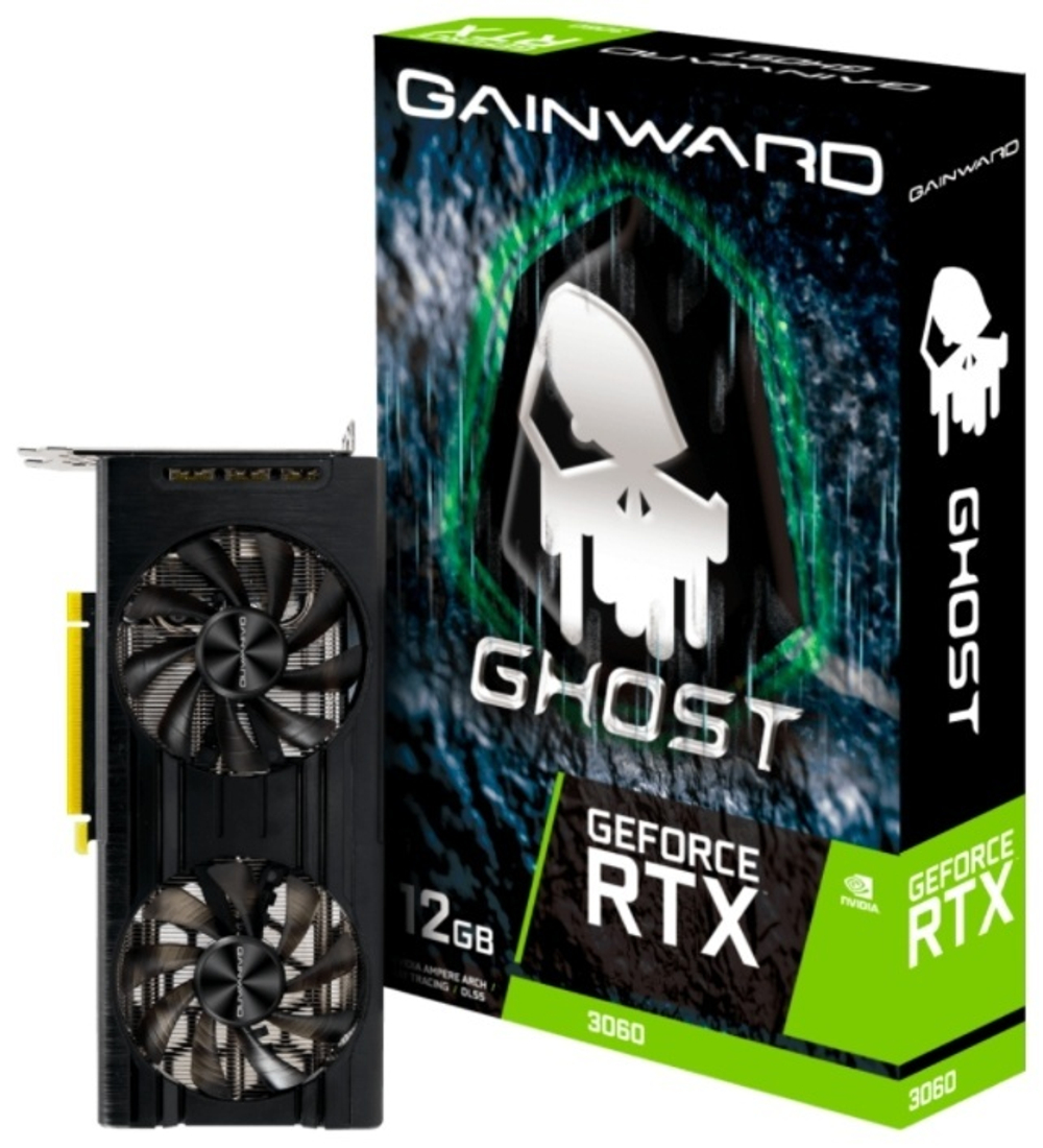 Видеокарта Gainward Ghost GeForce RTX 3060 12 ГБ