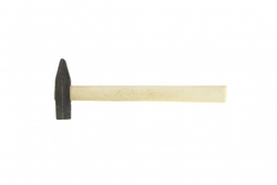 Молоток слесарный, 600 г, квадратный боек, деревянная рукоятка Россия