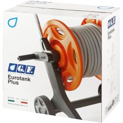Тележка для шланга GF GF80005756 EUROTANK PLUS для шланга 60м в комплекте со шлангом 1/2 20м | Аксессуары для полива Green Apple
