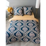 Комплект постельного белья поплин Евро «Павлайн» Sweet Sleep Королевский двор