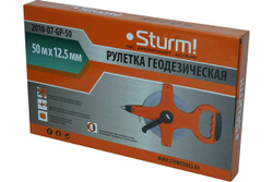 Геодезическая мерная лента 50 м Sturm 2010-07-GP-50