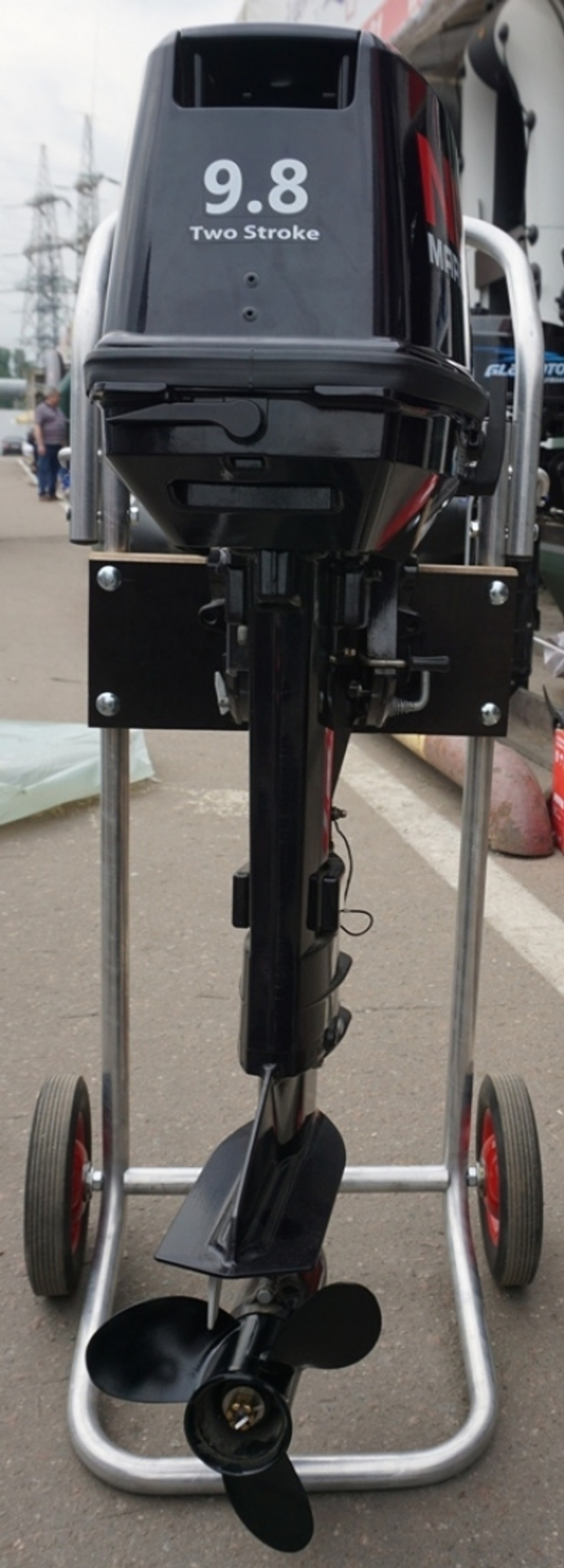 Тележка для лодочного мотора до 35кг