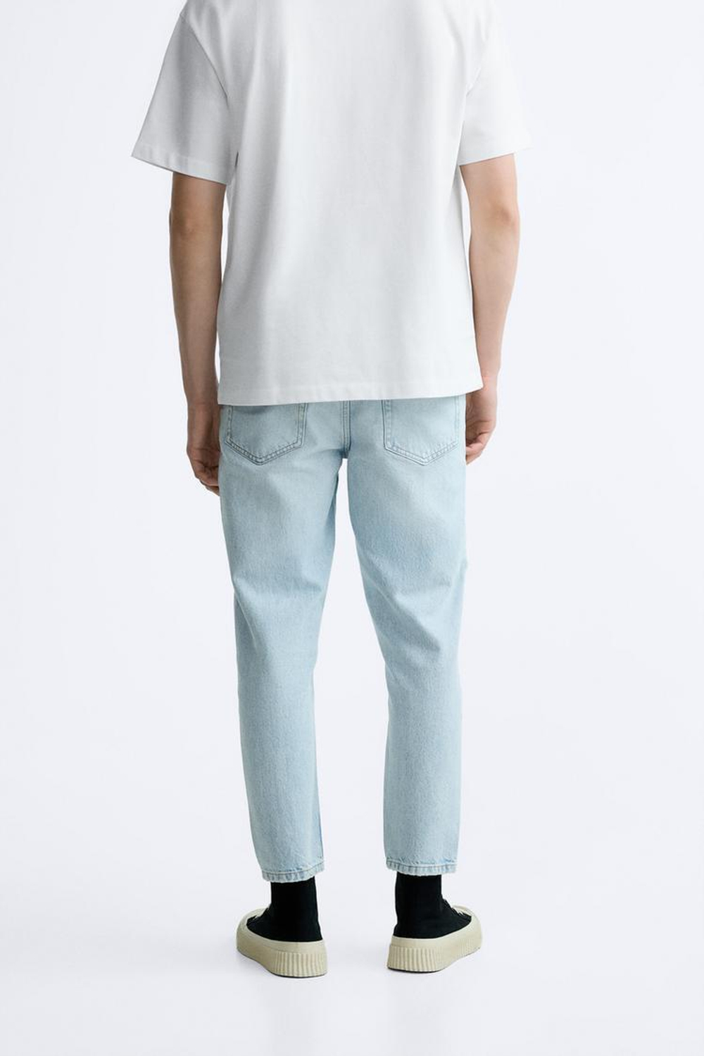 Slim cropped fit deals