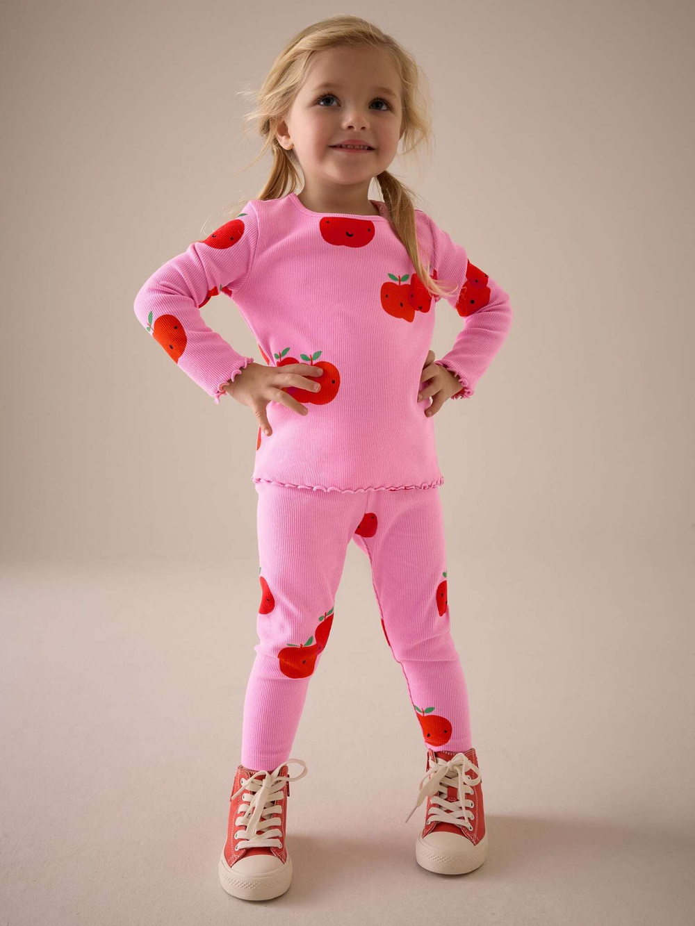 Легинсы для девочки Next E51-414, Фуксия