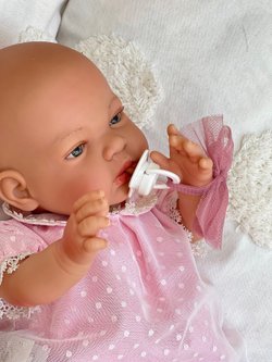 Кукла Реборн Nines 48см Sandra мягконабивная (N0208)