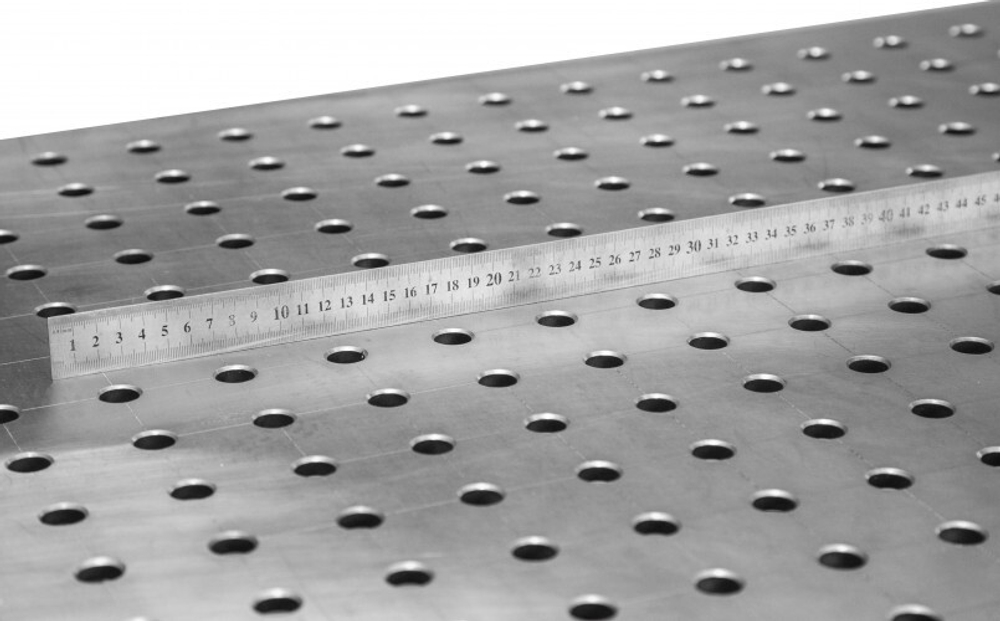 Стол сварочный Старк-Профи Стандарт 2500х1250х100 мм (8мм) SAAB 4627184351047