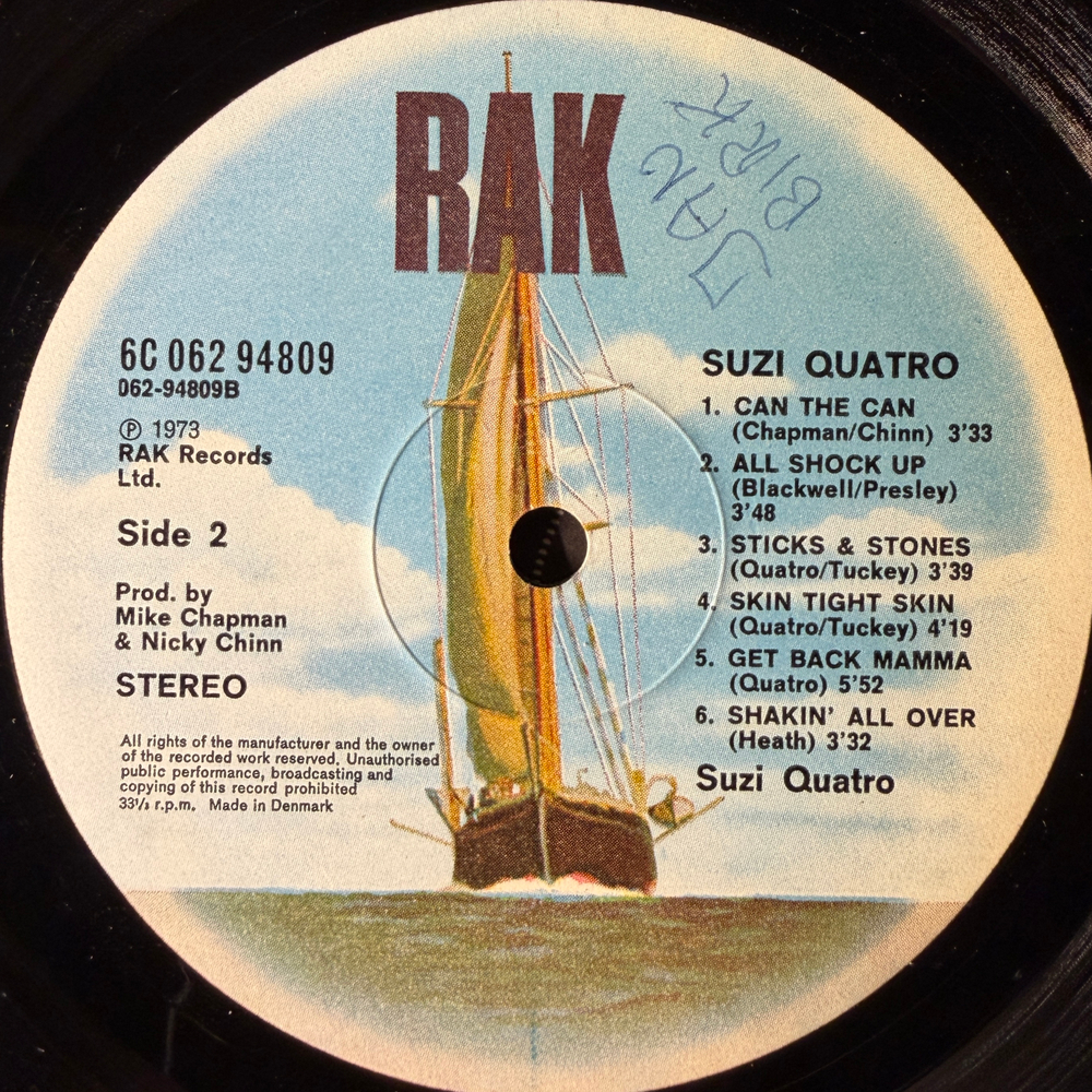 Suzi Quatro - Suzi Quatro (Дания 1973г.)