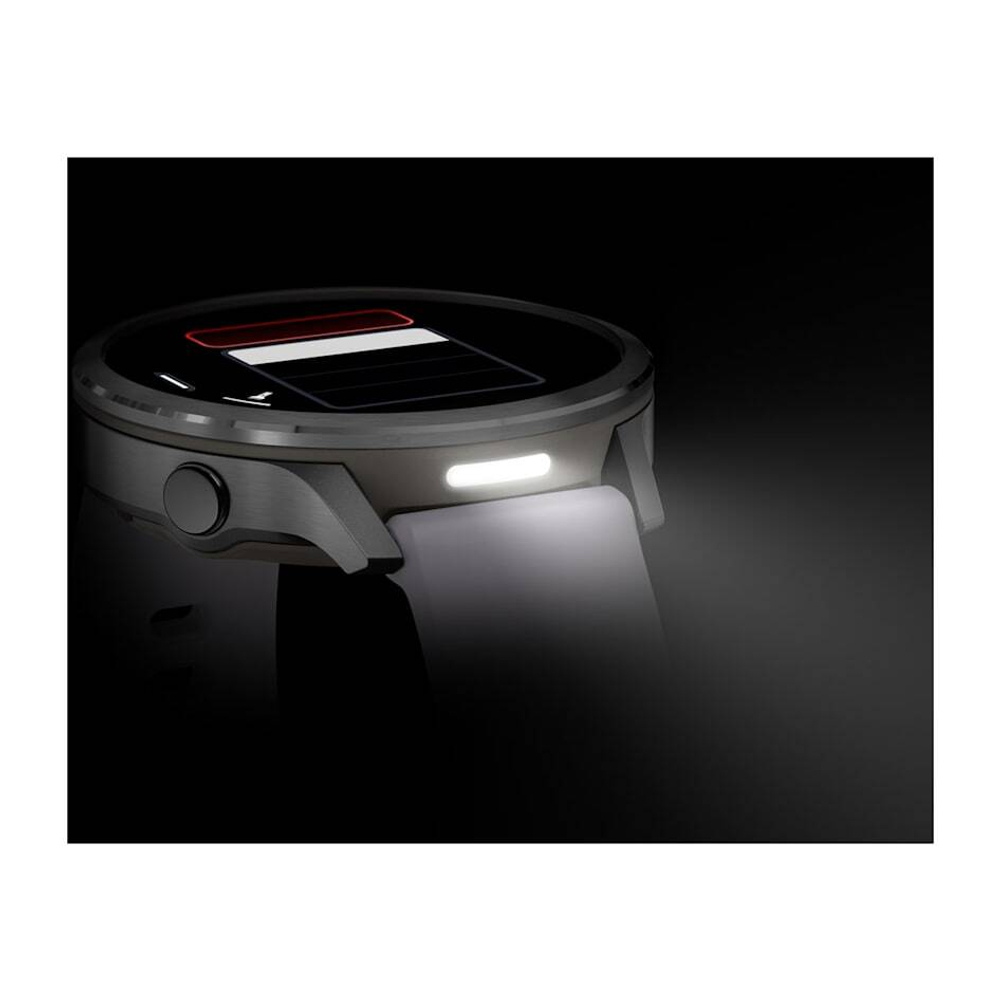 Умные часы Garmin Venu 4 - 41 мм, серебристый с сиренево-голубым ремешком