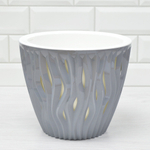 Кашпо Вдохновение 5,7л, серый жемчуг
