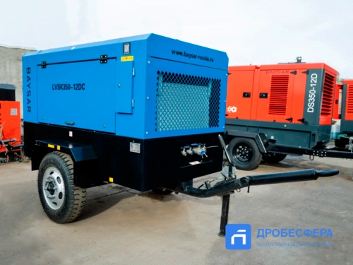 Дизельный винтовой компрессор LVSK350-12D BAYSAR