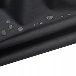 Ткань уличная-тентовая Prival Oxford 240D PU 1000, чёрный, 140г/м2, 1.5х15м