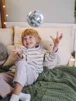 Бадлон Mjölk Полоска серая