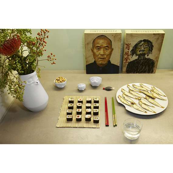 Ваза Tassen Laid Back 25 см белая