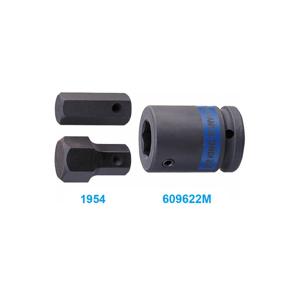 Набор ударных вставок (бит), HEX, 10-32 мм, 11 предметов KING TONY 6411MP