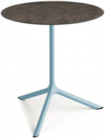 Стол ламинированный обеденный Scab Design Tripe Maxi, голубой, кортен