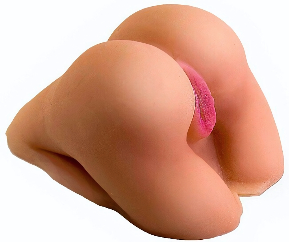 Нежная упругая попка из неоскина (Цвет: телесный)