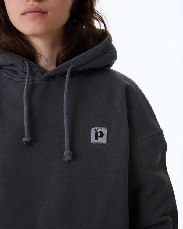 Худи P Logo LW серое - фото 3