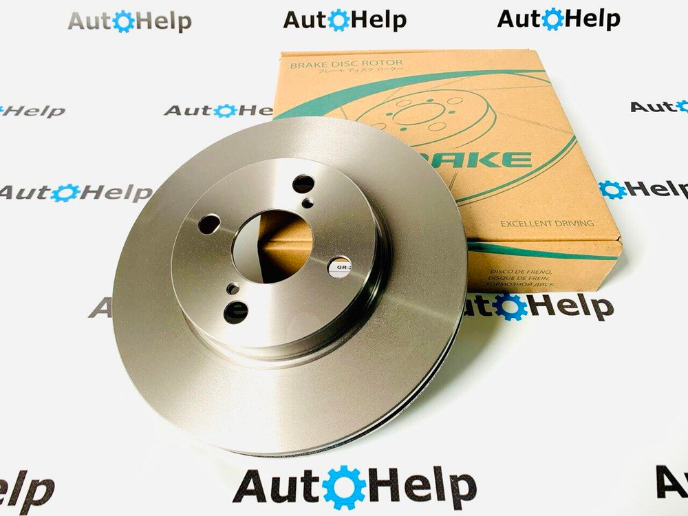 Диск тормозной G-Brake GR-02843 передний