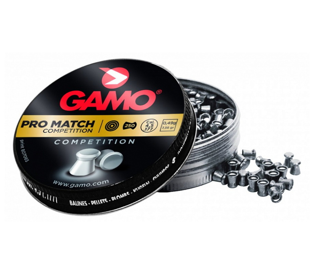 Пуля пневм. "Gamo Pro-Match", кал. 4,5 мм. (250 шт.)