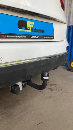 Фаркоп для Kia Sportage IV рестайлинг 2018-2022 Тип шара: A. Нагрузки: 1900/75 кг, KI 34