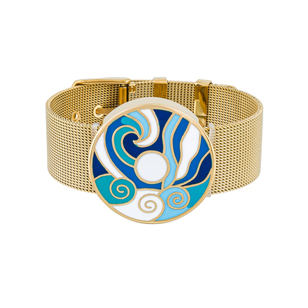 Браслет Fiore Luna на металлическом ремешке CB13784-1 G