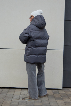 Пуховик COLD SEASON, асфальт