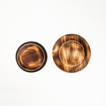 Набор деревянных тарелок из дерева сибирский кедр - 2 шт. TN83