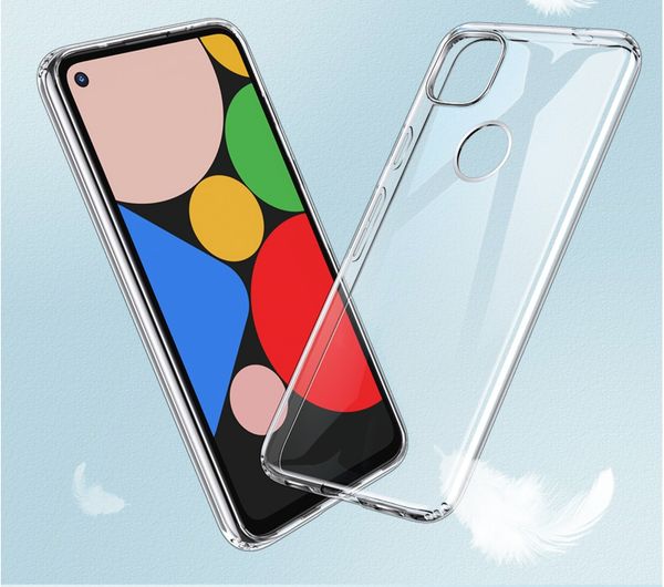 Силиконовый чехол для Google Pixel 4a (Прозрачный)