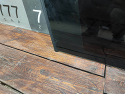 Стекло багажника левое Honda CR-V 3 (RE) 07-12 Б/У Оригинал 73561SWWE11