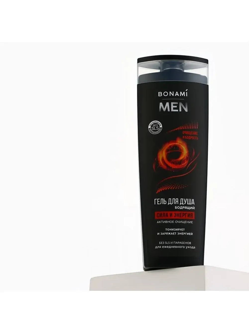 Гель для душа бодрящий For men, сила и энергия, 400 мл, BONA