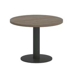 Yalta Стол журнальный круглый LT.SJ-1 Вяз Благородный/Металл Антрацит 600*600*450