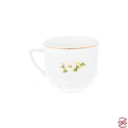Кружка Dubi Белые цветы 300 мл
