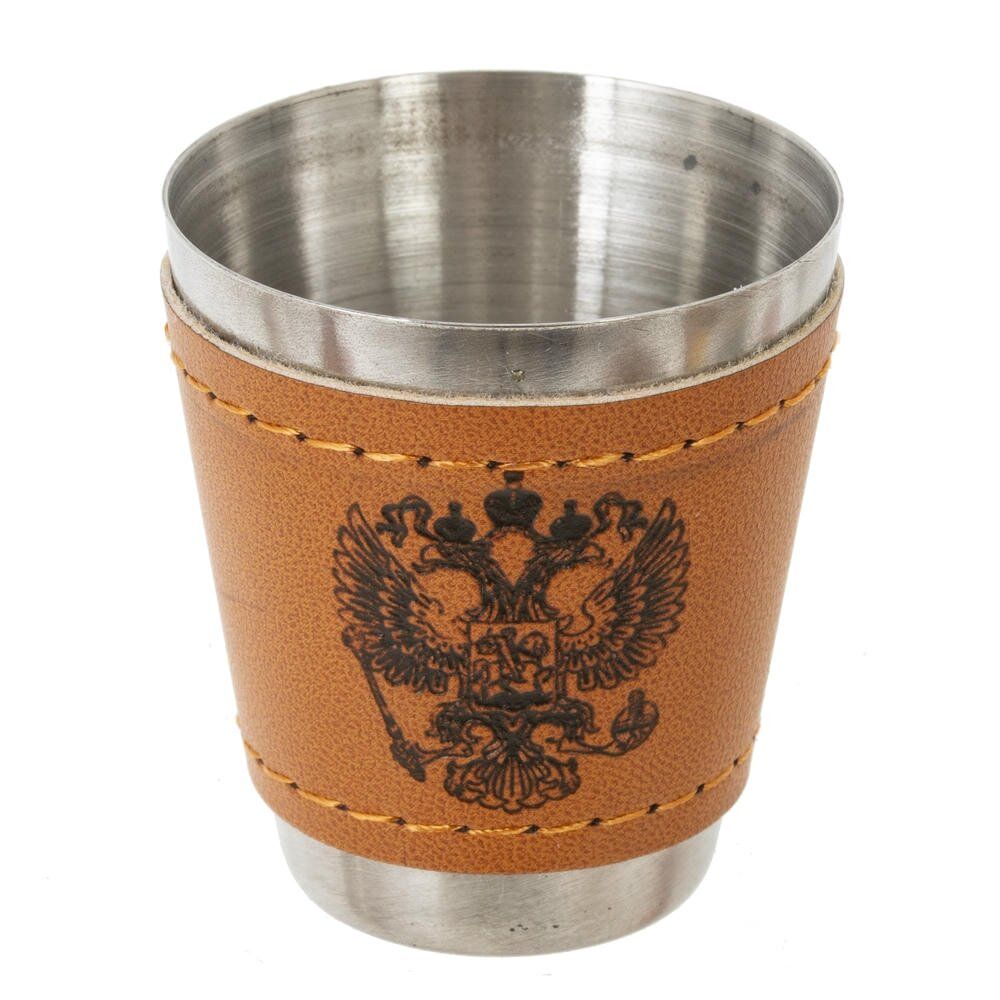 GAEM Набор из 4-х предм: фляжка, 3 стопки, 200 мл, L16,5 W22 H4,5 см