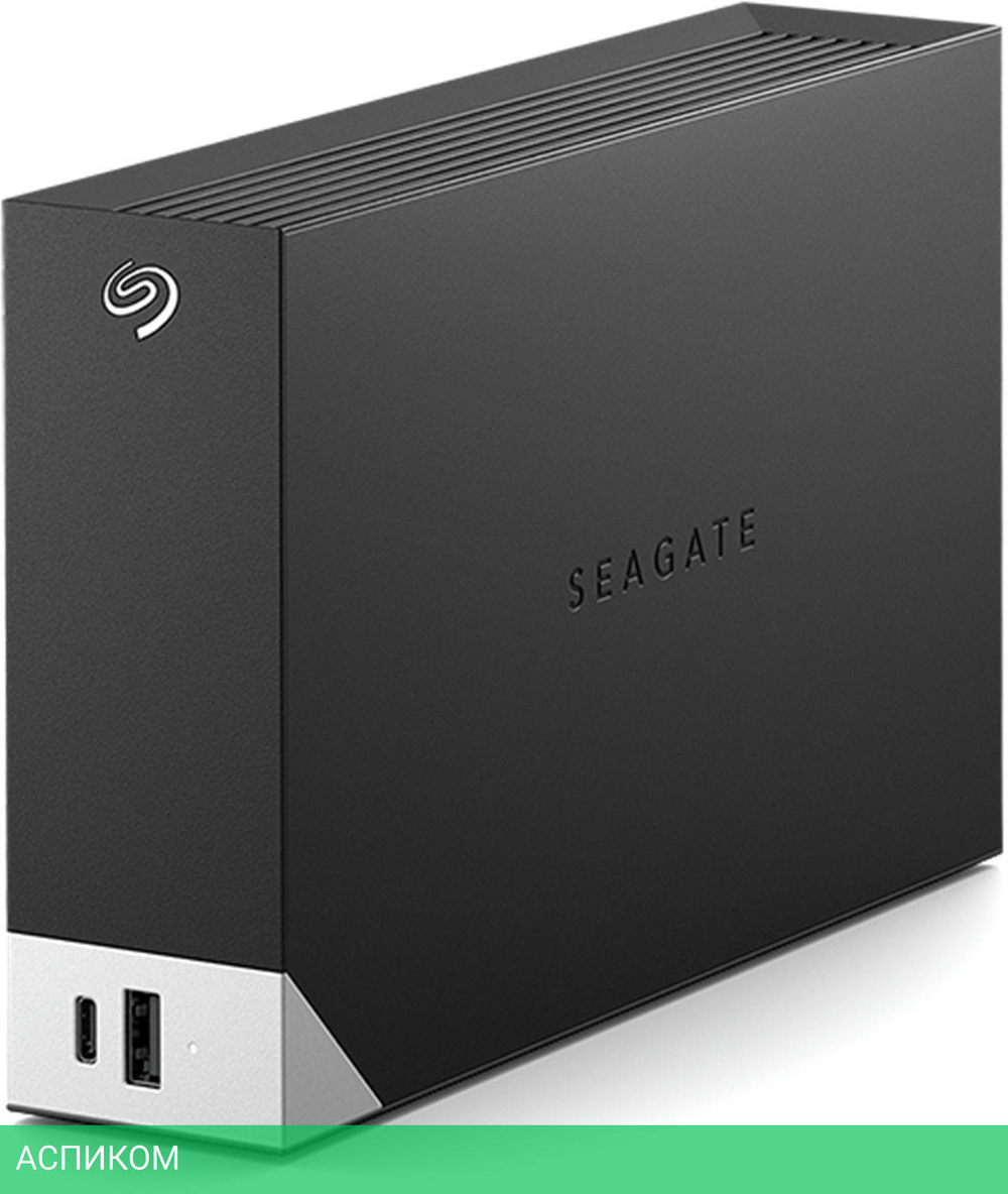 Внешний накопитель Seagate 14TB One Touch Hub 3.5 Black (STLC14000400)
