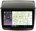 Магнитола для Mitsubishi L200, Pajero Sport 2006-2016 - Carmedia OL-9635 QLed+2K, Android 13, TS20, CarPlay, 4G SIM-слот