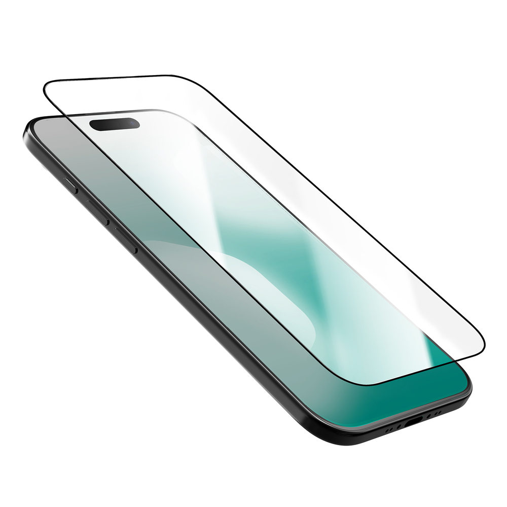 Защитное стекло для iPhone 17 Air, тонкие черные рамками и олеофобное покрытие, G-Rhino