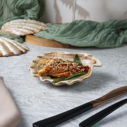 Блюдо для подачи 13*12 см h3 см 50 мл Pearl Shell Frutti di Mare P.L. [1]