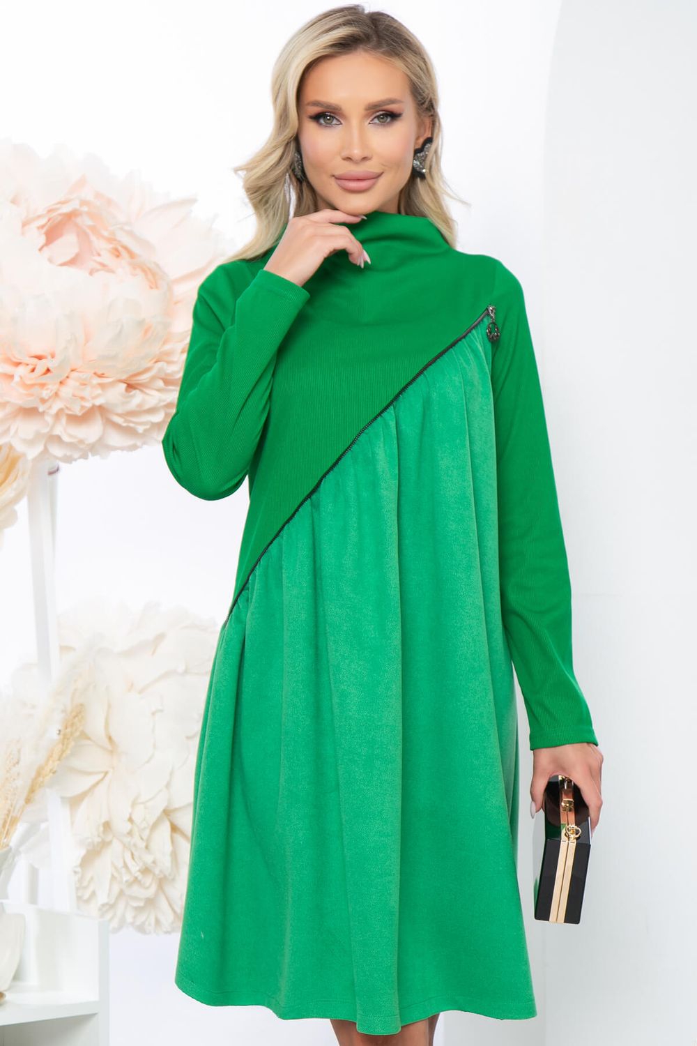 Платье "Мару" (яркая зелень) П5196 LT Collection