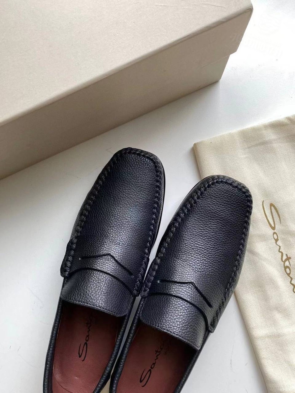 Лоферы Santoni