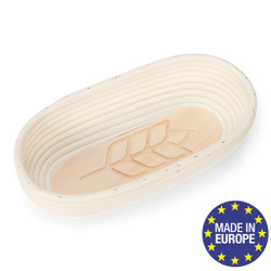 Корзинка для расстойки теста из лозы ротанга "Колосок" Patisse 28х13х7 см