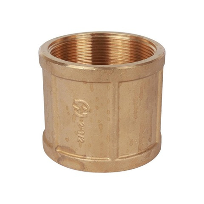 Муфта STOUT SFT 0005 - 2"1/2 (для стальных труб, латунь без покрытия)