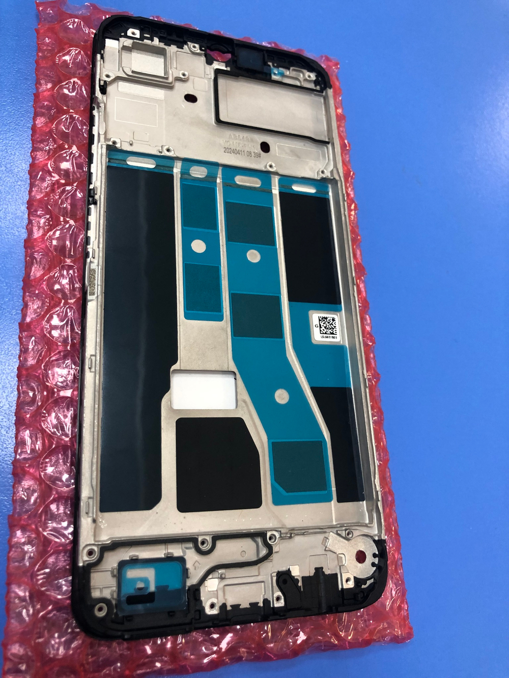 Средняя часть корпуса,рамка дисплея для Realme C53 (RMX3760) Оригинал